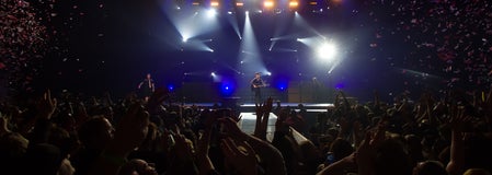 Seat view from GA Floor