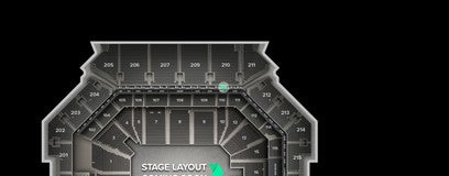 Seat view from The Row