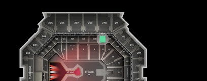 Seat view from Middle