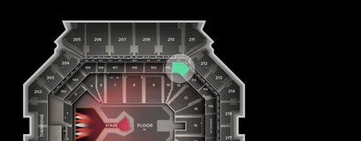 Seat view from Middle