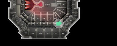 Seat view from Middle