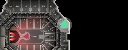 Seat view from Upper