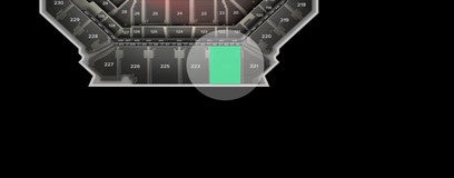 Seat view from Upper