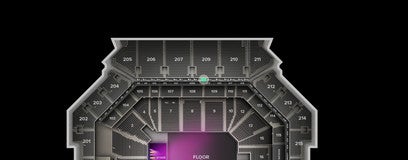 Seat view from The Row