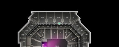 Seat view from The Row