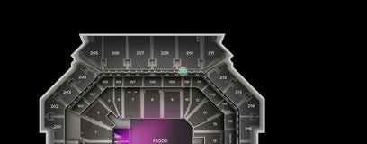 Seat view from The Row