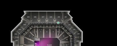 Seat view from The Row