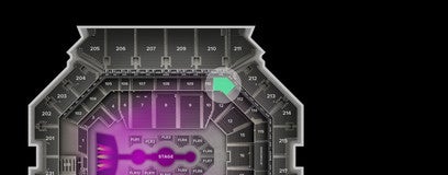 Seat view from Middle
