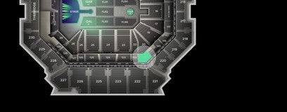 Seat view from Middle
