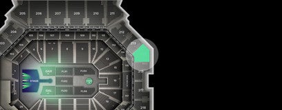 Seat view from Upper