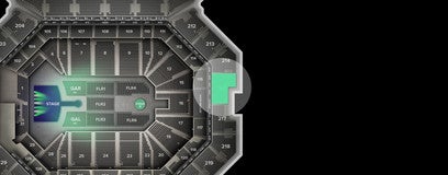 Seat view from Upper