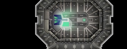 Seat view from General Admission