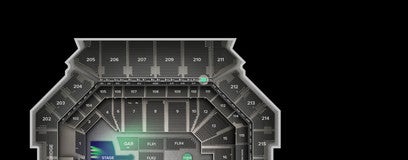 Seat view from The Row