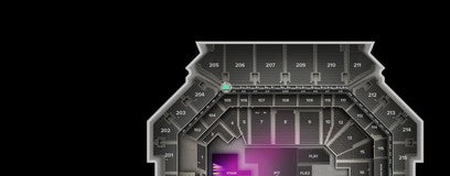 Seat view from The Row