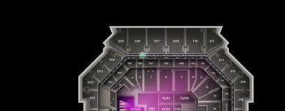 Seat view from The Row