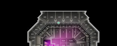 Seat view from The Row