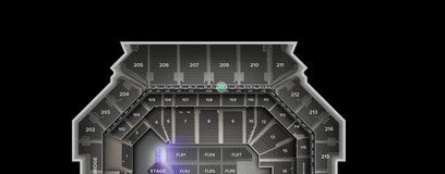 Seat view from The Row