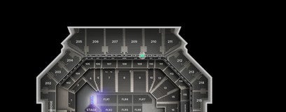 Seat view from The Row