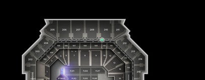 Seat view from The Row