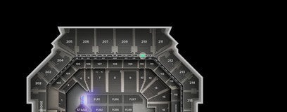 Seat view from The Row