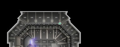 Seat view from The Row