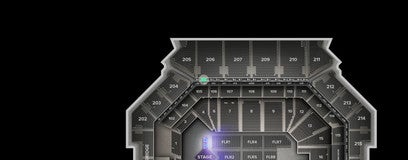 Seat view from The Row