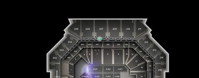 Seat view from The Row