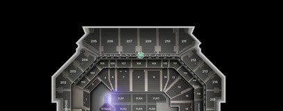 Seat view from The Row