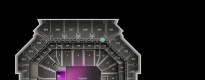 Seat view from The Row