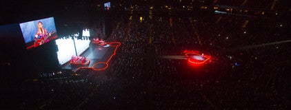 Seat view from Upper