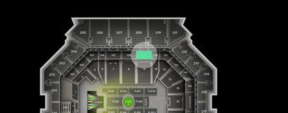 Seat view from Middle