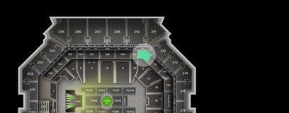 Seat view from Middle