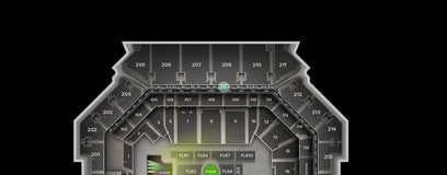 Seat view from The Row