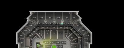 Seat view from The Row