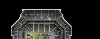 Seat view from The Row