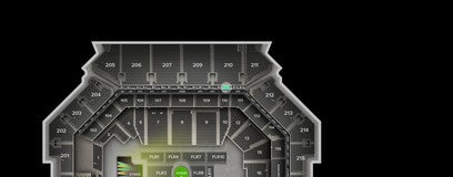 Seat view from The Row
