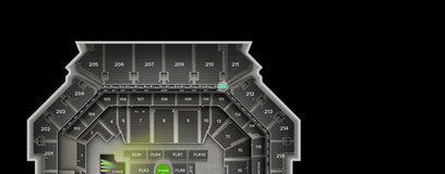 Seat view from The Row