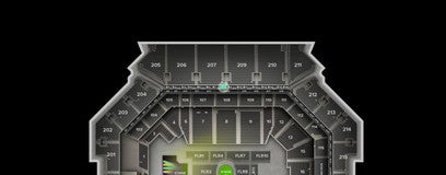 Seat view from The Row