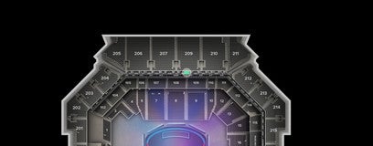 Seat view from The Row