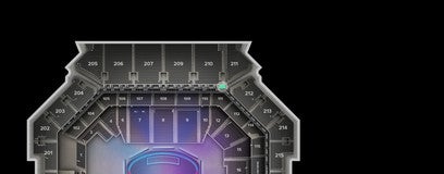 Seat view from The Row