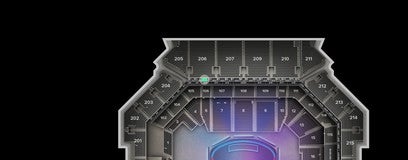 Seat view from The Row