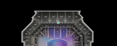 Seat view from The Row