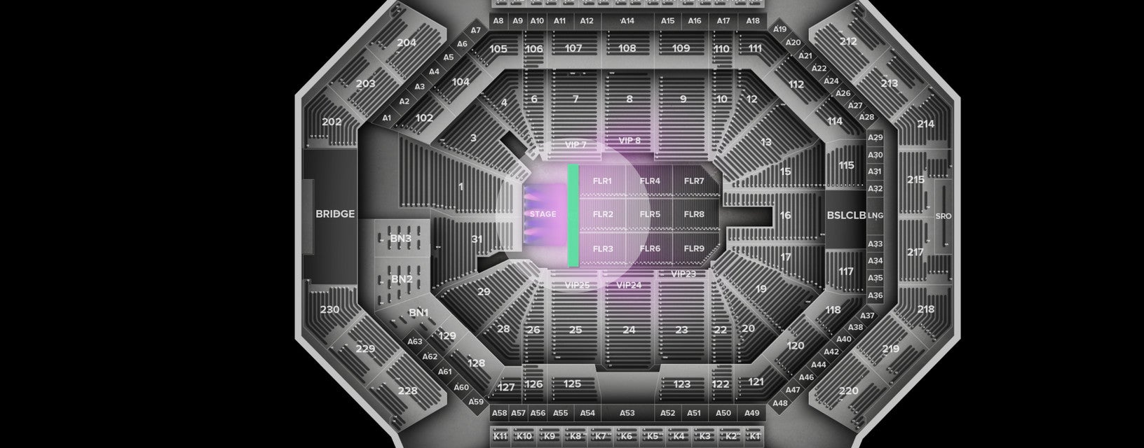 Seat view from PIT