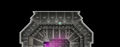 Seat view from The Row