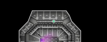Seat view from The Row