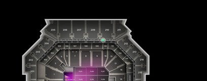 Seat view from The Row