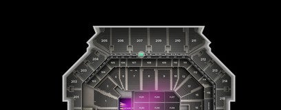 Seat view from The Row