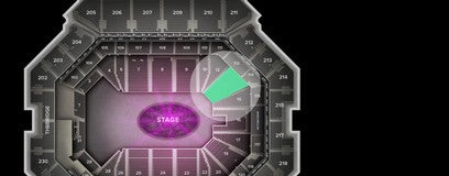 Seat view from Lower