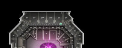 Seat view from The Row