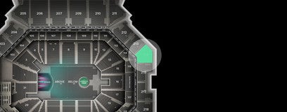 Seat view from Upper